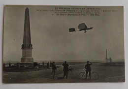 LE PREMIER VOYAGE EN AÉROPLANE - LE 10 OCTOBRE 1908 , L'AVIATEUR H. FARMAN SE REND DU CAMP DE CHÂLONS Á REIMS - ....-1914: Voorlopers