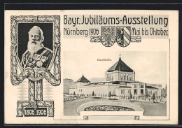 AK Nürnberg, Bayer. Jubiläums Ausstellung 1906, Partie An Der Kunsthalle  - Esposizioni