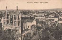 FRANCE - Vichy (Allier) - Vue Générale - Cathédrale - Carte Postale Ancienne - Vichy