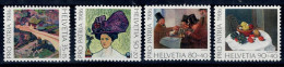 SWITZERLAND 1986 PRO PATRIA PAINTING MI No 1317-20 MNH VF!! - Unused Stamps