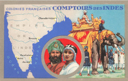 MIKIBP14-044- INDE COLONIES FRANCAISES EDITION LION NOIR - India