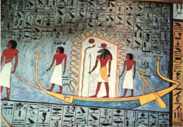 EGYPTE - Tomb Of King Ramses I - La Barque De La Ra Halée Dans Le Monde Inférieur - Carte Postale Ancienne - Autres & Non Classés