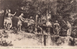 FRANCE - Lourdes - Le Calvaire (VIIe Station) - Jésus Tombe Pour La Deuxième Fois - Carte Postale Ancienne - Lourdes