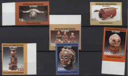 Congo-Kinshasa  Masques , Non Dentelés 2001 XXX - Neufs