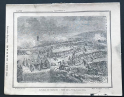 Protege Cahier XIXe - Histoire Conteporaine - 78 - BATAILLE DE SOLFERINO - Prise De La Tour (1859) - Protège-cahiers
