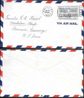 USA Cover To Germany 1950. 15c Rate UPU Stamp - Covers & Documents