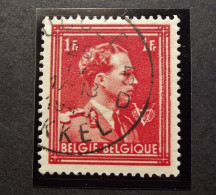 Belgie Belgique - 1940 - OPB/COB N° 528 ( 1 Value) - Leopold III Open Kraag  - Obl Uccle - Ukkel - 1940 - Oblitérés