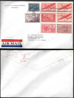 USA Cover To Germany 1953. 34c Rate - Covers & Documents