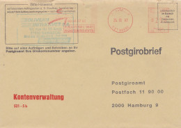 Frankreich Freistempel Postscheck Postgiro Aus Den Ausland Barbizon Set Marne 1992 - EMA (Empreintes Machines à Affranchir)