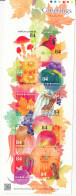 2019 Japan Autumn Greetings Birds Trees Mushrooms Fruits Apples Miniature Sheet Of 10  MNH - Neufs