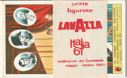 FIGURINE LAVAZZA ITALIA 61 CON FASCETTA ORIGINALE - Other & Unclassified