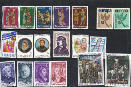Luxembourg Timbres Divers - Various Stamps -Verschillende Postzegels XXX - Ungebraucht