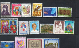Luxembourg Timbres Divers - Various Stamps -Verschillende Postzegels XXX - Unused Stamps