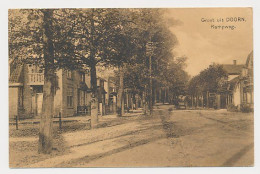 34- Prentbriefkaart Doorn 1926 - Kampweg - Doorn