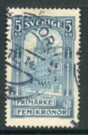 SWEDEN 1903 Stockholm Head Post Office 5 Kr, Used.  Michel 54 - Gebruikt