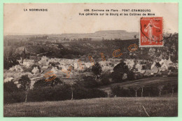 428. ENVIRONS DE FLERS - PONT-ERAMBOURG - VUE GÉNÉRALE SUR LE BOURG ET LES COLLINES DE MÉRÉ (61) - Flers