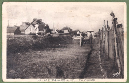 CPA Vue Très Rare - ILLE ET VILAINE - LE VIVIER SUR MER - VUE D'ENSEMBLE - Animation, Séchage Des Filets De Pêche - Other & Unclassified