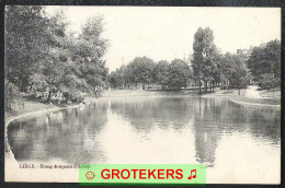 LIEGE / LUIK Etang Du Square D’Avroy Sent 1904 To ROERMOND (NL)  - Liege