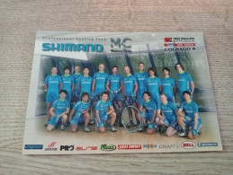 Cyclisme Cycling Ciclismo Ciclista Wielrennen Radfahren SHIMANO Pro Cycling Team Team 2005 - Cyclisme