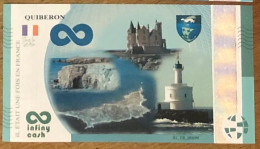 2024 BILLET QUIBERON INFINY CASH PAS 0 EURO SOUVENIR 0 EURO SCHEIN BANKNOTE PAPER MONEY BILLETE - Privéproeven