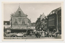 35- Prentbriefkaart Leeuwarden 1956 - Oude Waag - Leeuwarden