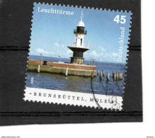 RFA 2005 Phare De Brunsbüttel, Cachet Rond Yvert 2299, Michel 2473 Oblitéré, Used - Oblitérés