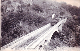 03 - Allier -  Environs De  Vichy  - Train Vapeur Sur Le Pont De  MALAVAUX  - Sonstige & Ohne Zuordnung