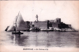 13 - MARSEILLE - Voilier Devant  Le Chateau D If - Castillo De If, Archipiélago De Frioul, Islas...