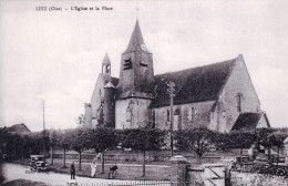 60 - Oise - LITZ - L Eglise Et La Place - Other & Unclassified