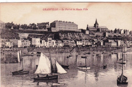 50 - Manche -  GRANVILLE  - Le Port Et La Haute Ville - Granville