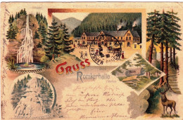 Deutschland - Gruss Aus ROMKERHALLE - Litho - 1900 - Sonstige & Ohne Zuordnung