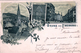 Deutschland - Gruss Aus FREIBURG - 1899 - Freiburg I. Br.