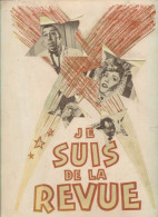 VIEUX PAPIERS    PRESENTANT UN FILM DE MARIO SOLDATI     " JE SUIS DE LA REVUE "       1950. - Programme