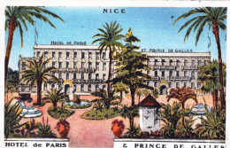 06 - Alpes Maritimes - NICE - Hotel De Paris Et Prince De Galles - Pubs, Hotels And Restaurants