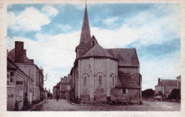 37 - Indre Et Loire - CHANNAY Sur LATHAN - Place De L Eglise - Autres & Non Classés