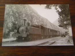 Photographie - Nice (06) - Locomotive N° 102 - Remorque - Wagons - Ligne Digne - Gare Locale - 1947 - SUP (HZ 47) - Transport (rail) - Station