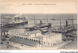 AKCP5-0416-ALGERIE - ALGER - Le Port Et Les Bureaux De La Douane - Algiers