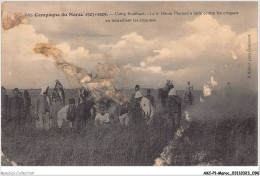 AKCP1-0049-MAROC - CAMPAGNE MAROC 1907-1909 - Camp Boulhaut - Le 6è Goum Marocain Lutte Contre Les Criquets - Autres & Non Classés