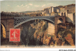 AKCP6-0604-ALGERIE - CONSTANTINE - Le Pont El-kantara Sur Le Rhummel - Constantine