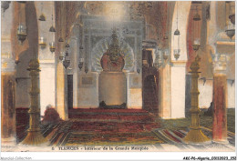 AKCP6-0597-ALGERIE - TLEMCEN - Intérieur De La Grande Mosquée - Tlemcen