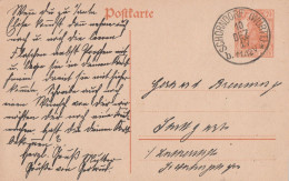 Deutsches Reich  Karte Mit Tagesstempel Schorndorf Württenberg 1917 LK Rems Murr Kreis - Lettres & Documents