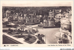 AKDP3-0363-14 - CABOURG - Les Jardins Du Casino Et Les Villas  - Cabourg