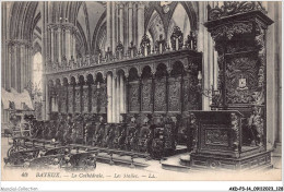 AKDP3-0332-14 - BAYEUX - La Cathédrale - Les Stalles  - Bayeux