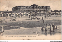 AKDP3-0318-14 - DEAUVILLE - La Plage Fleurie - La Plage  - Deauville