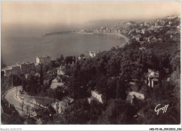 AKDP2-0257-06 - MENTON - Le Boulevard Garavan Et Vue D'ensemble De La Ville  - Menton