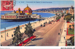 AKDP2-0212-06 - NICE - Promenade Des Anglais Et Jetée-promenade  - Monuments, édifices