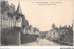 AKDP1-0073-02 - VILLIERS-COTTERETS - Rue De La République - Vue Prise Par Le Boulevard Millet  - Villers Cotterets