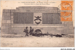 AKDP1-0024-02 - BERRY-AU-BAC - Ses Ruines - Le Monument Dédié Aux Morts Des Chars D'assaut  - Other & Unclassified