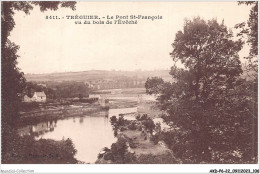 AKDP6-0646-22 - TREGUIER - Le Pont Saint-Francois Vue Du Bois De L'éveché  - Tréguier