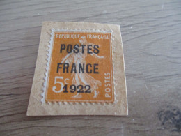 VM TP France Pré Oblitérés  N° 36 Sr Fragment - 1893-1947